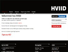 Tablet Screenshot of hviidhorsens.dk
